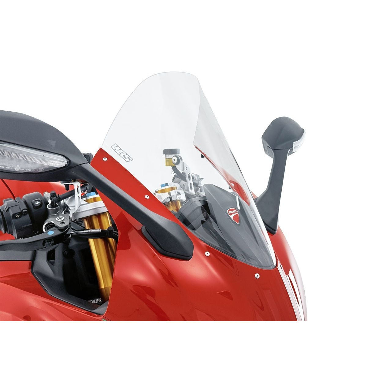 WRS Double Bubble Tall Racing Windscreen For Panigale V2 V2S 2025