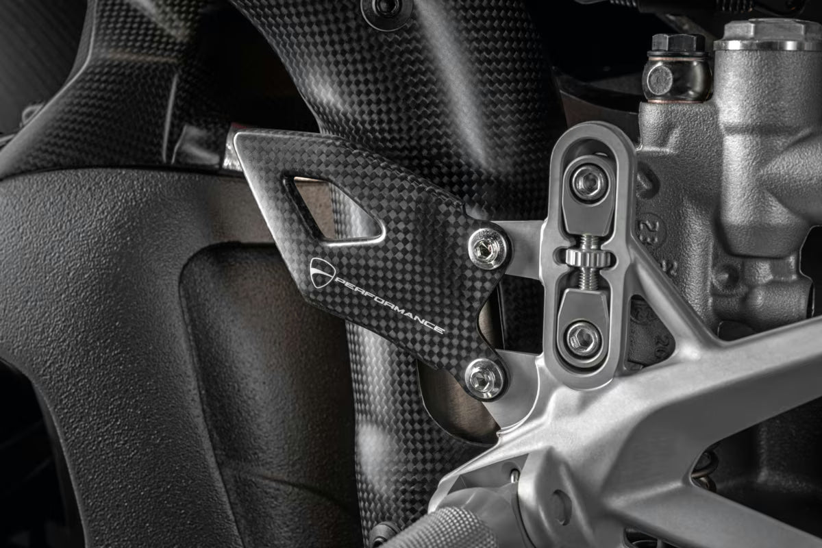 Ducati Performance Carbon Heel Guard