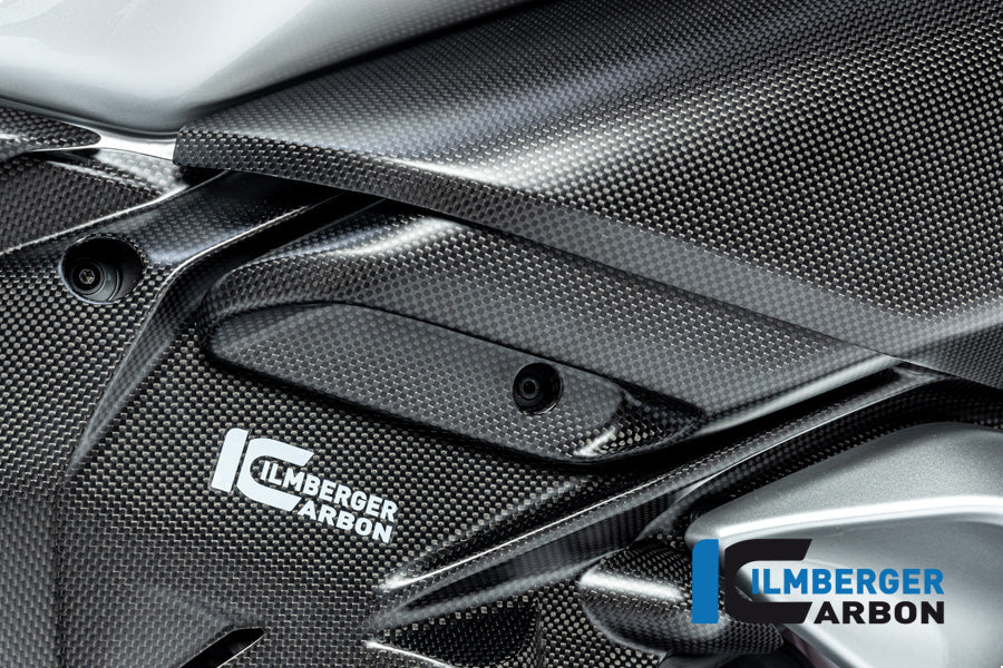 Ilmberger Carbon Right Air Tube Outlet Ducati Diavel V4 From 2023 - Matte