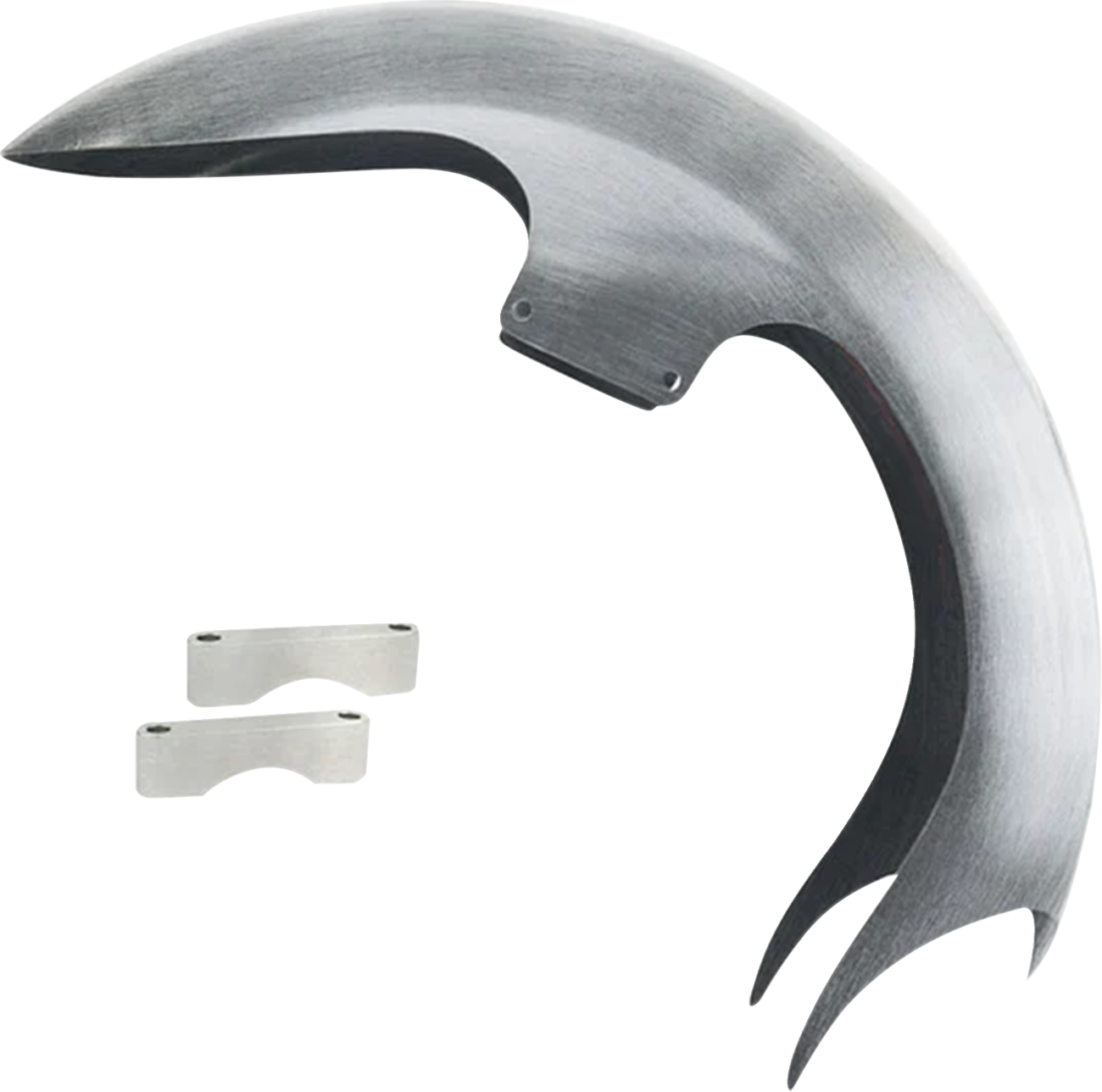 Paul Yaffe Bagger Nation Talon Front Fender - 23" Wheel - With Satin Adapters - HD Touring/Trike