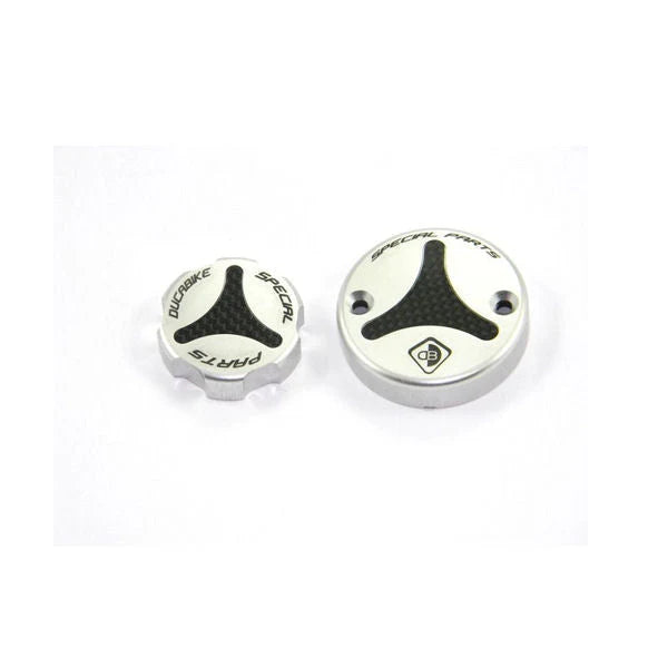 Ducabike DBK Front Brake Clutch Fluid Reservoir Cap For Streetfighter V4 - Silver