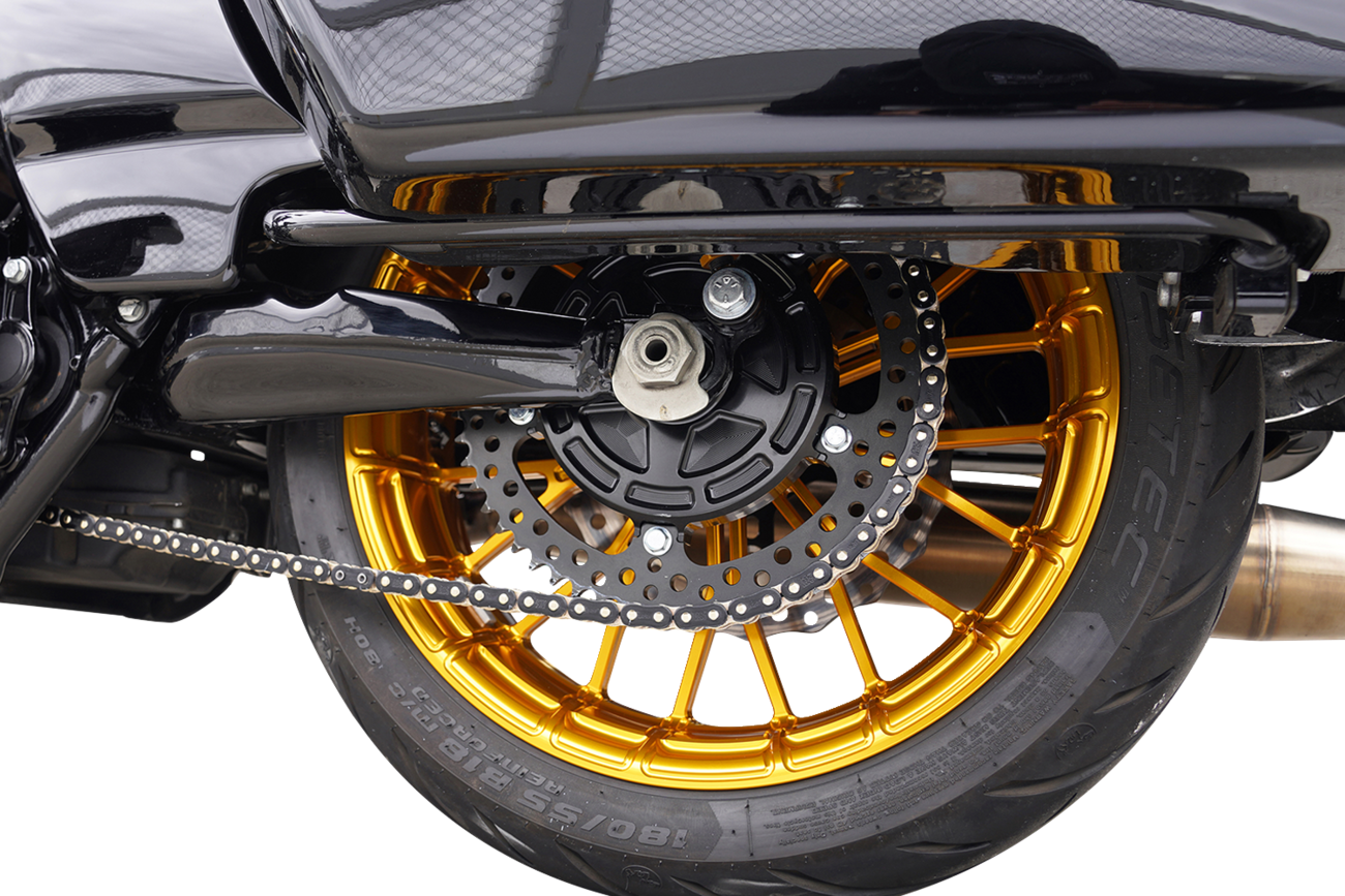 Arlen NESS Chain Drive Kit - 27/57 Tooth - Black - FLT/FLH