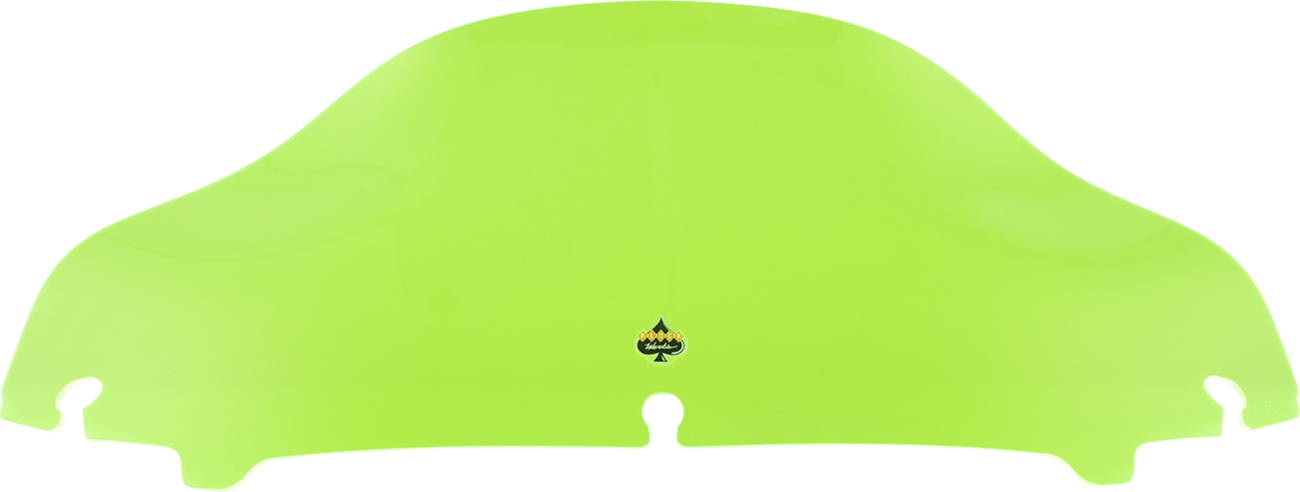 Klock Werks Ice Flare® Windshield - 6.5" - Green Ice - '14-'25 FLHT/FLHX