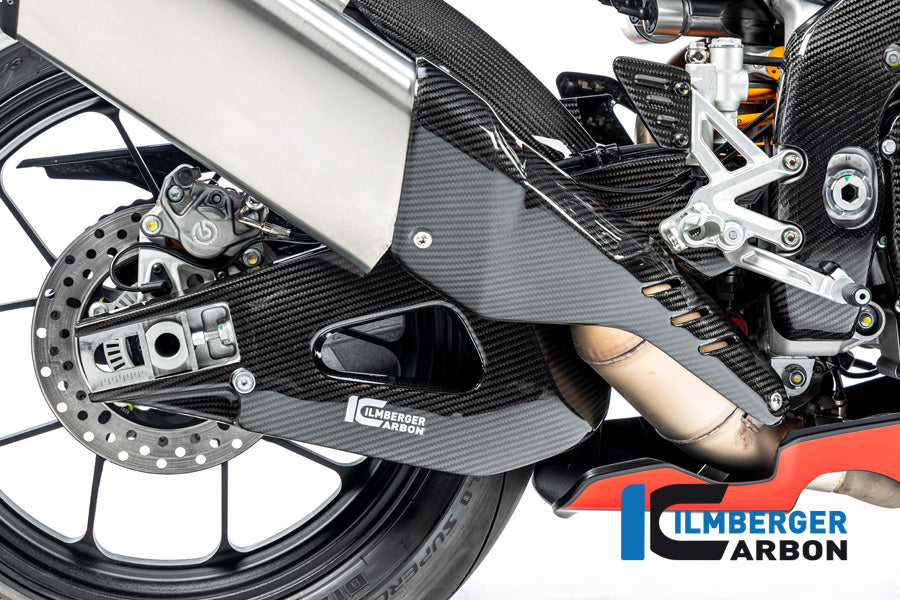 Ilmberger Carbon Swing Arm Cover Right Side Aprilia Tuono / RSV4 From 2021 - Gloss