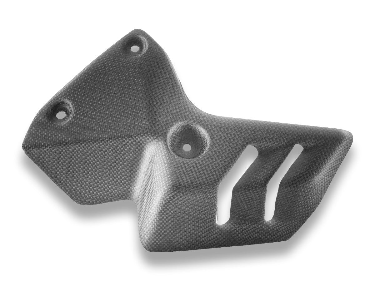 Ducabike DBK Ducati XDIAVEL V4 Left Exhaust Cover Matte Carbon