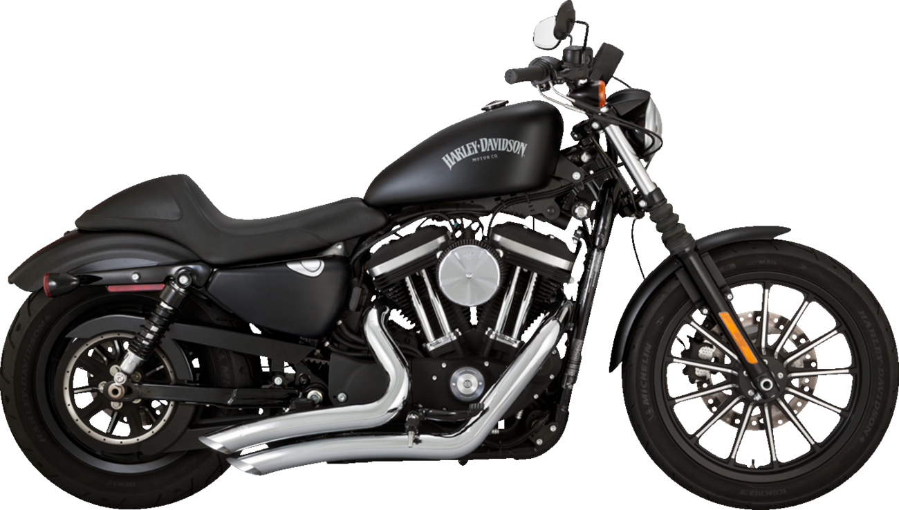 Vance & Hines Big Radius Exhaust System - Chrome