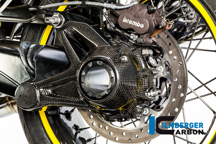 Ilmberger Carbon Cardan Housing Cover (Mounting Without Rear Splash Guard) Carbon For The Water-Cooled BMW R 1200