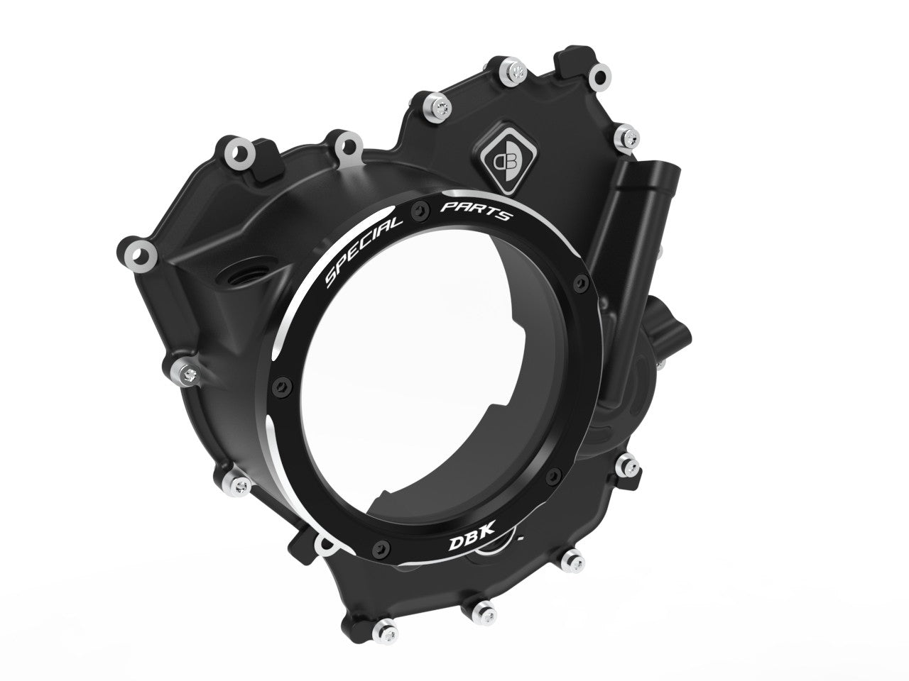 Ducabike DBK Clear Clutch Cover Ducati Panigale Streetfighter V2 - BLACK-BLACK