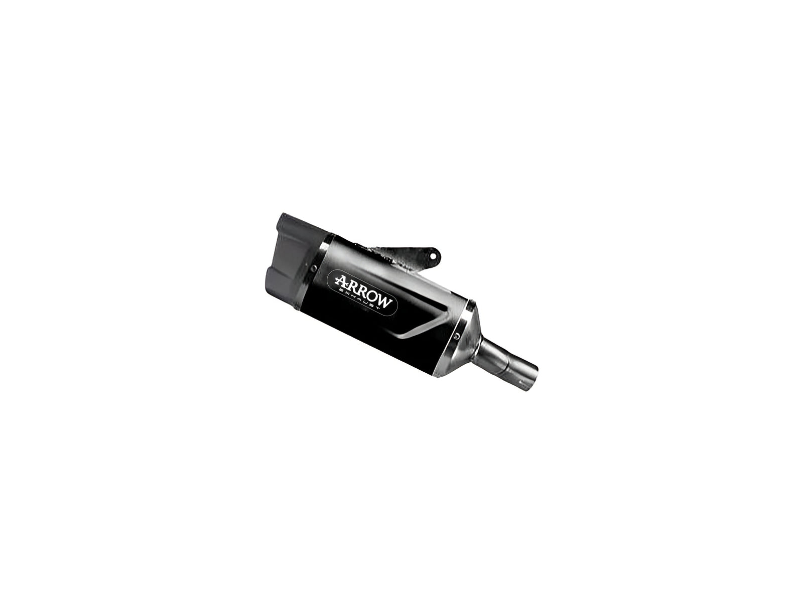 Arrow 71967AKN Indy Race Evo Aluminium Dark Slip On With Carbon End Cap