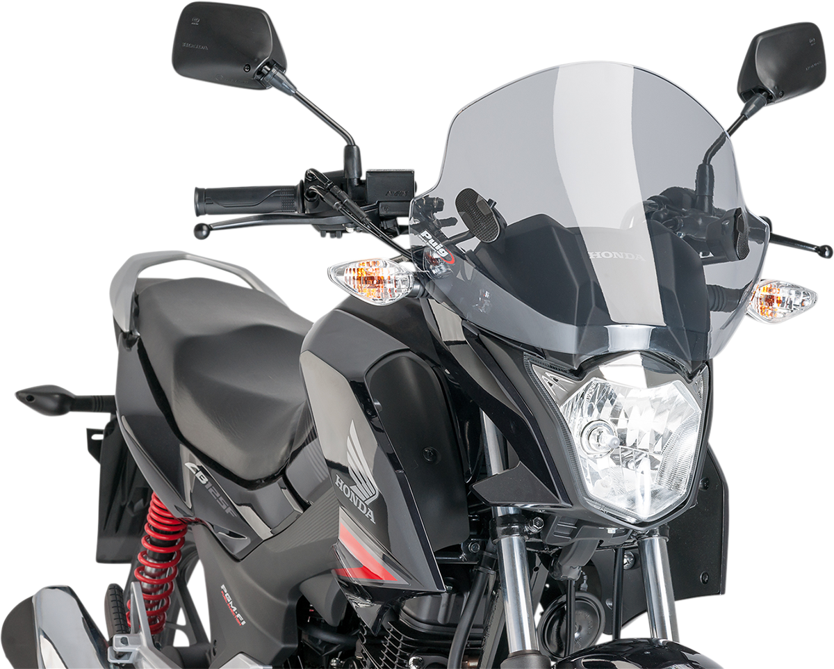 PUIG HI-Tech Parts Trend Windscreen - Smoke