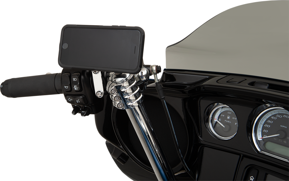 Klock Werks iOmounts™ Device Mount - Switch Mount - Chrome