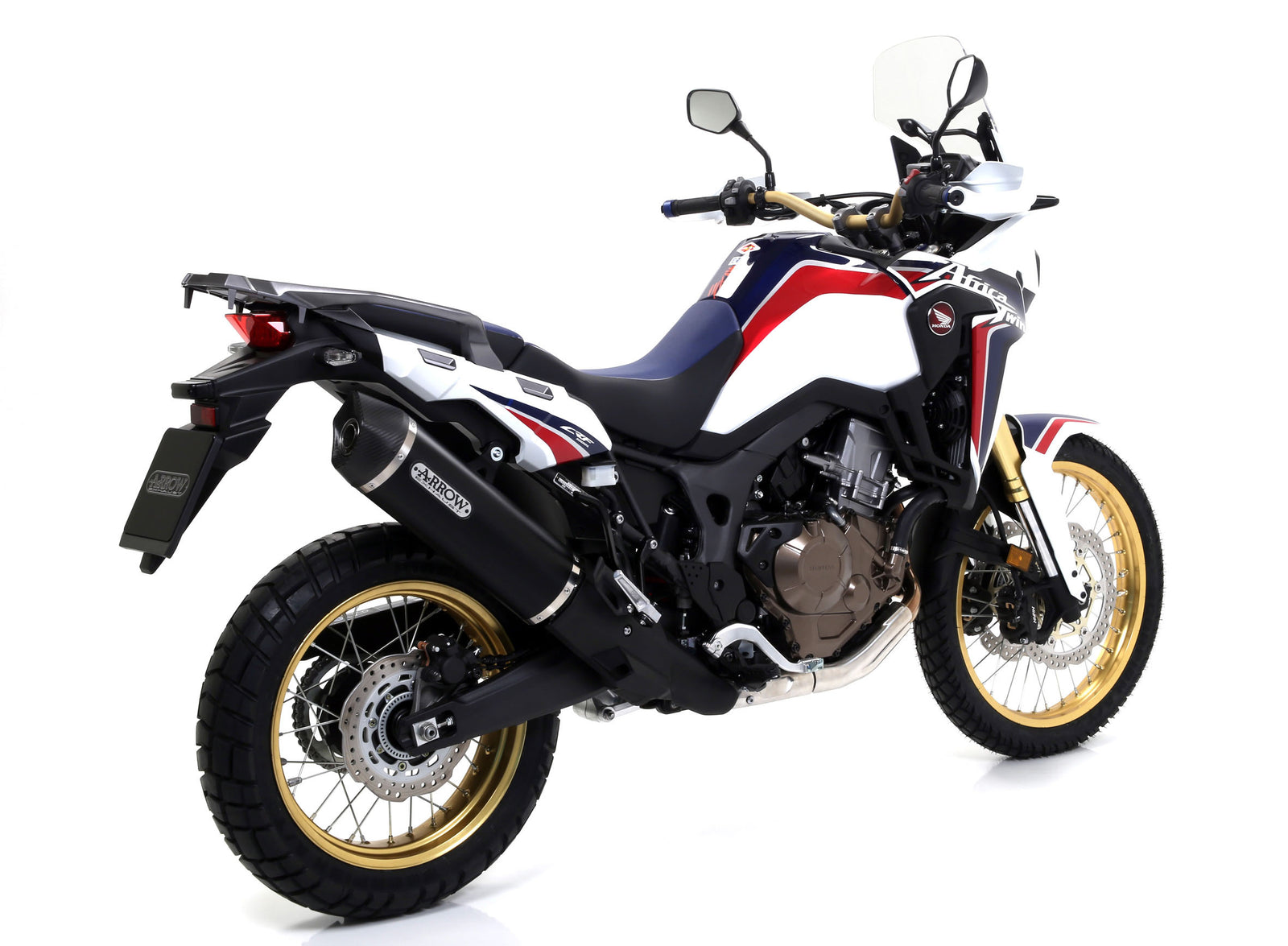 Maxi Race-Tech Aluminium Dark" Slip On With Carbon End Cap"
