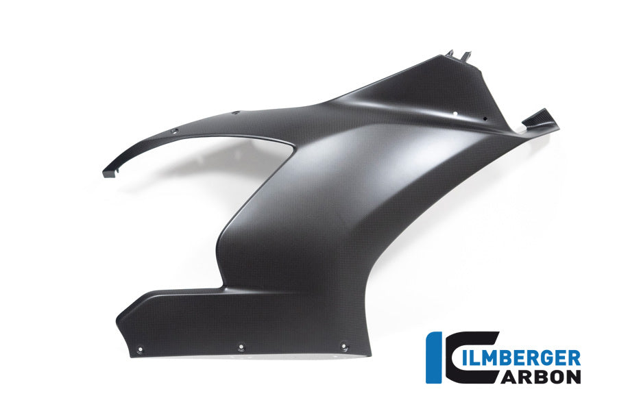 Ilmberger Carbon Fairing Side Panel Prepared For Winglet Right Side Ducati Panigale V2 - Matte