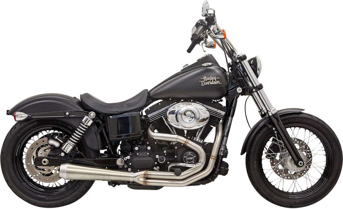 Bassani Xhaust Road Rage 3 Exhaust - Stainless - '91-'17 Dyna