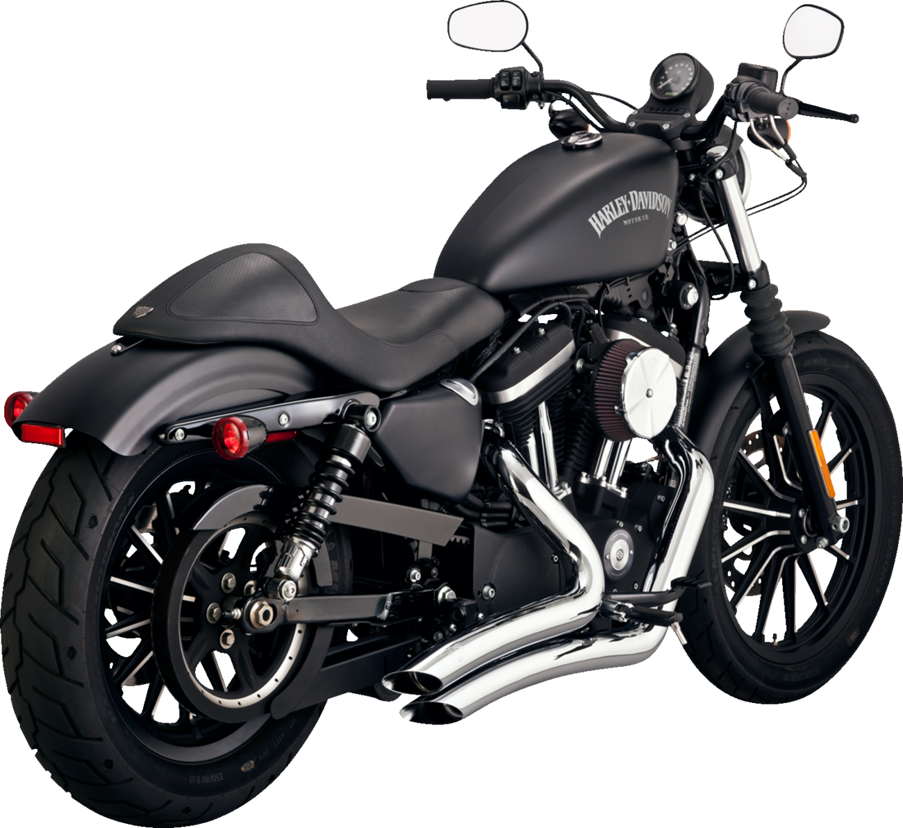 Vance & Hines Big Radius Exhaust System - Chrome