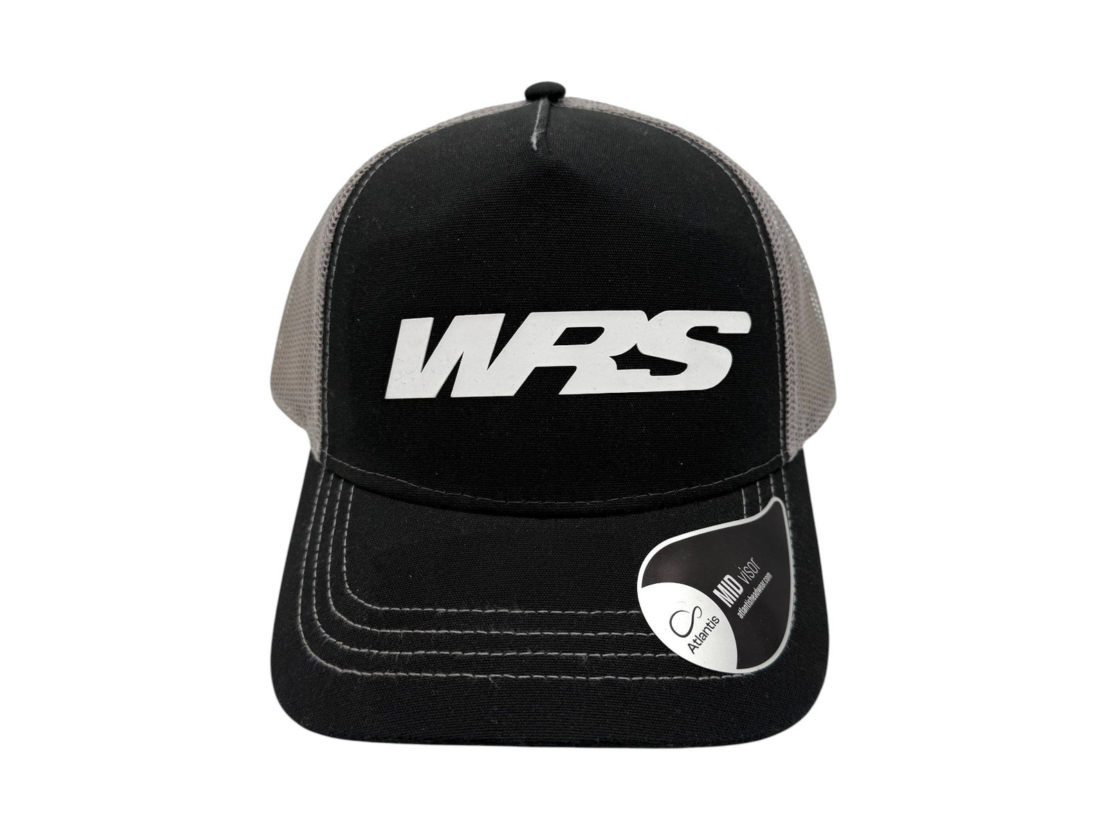 WRS ORIGINAL CAP WITH VISOR BLACK GREY