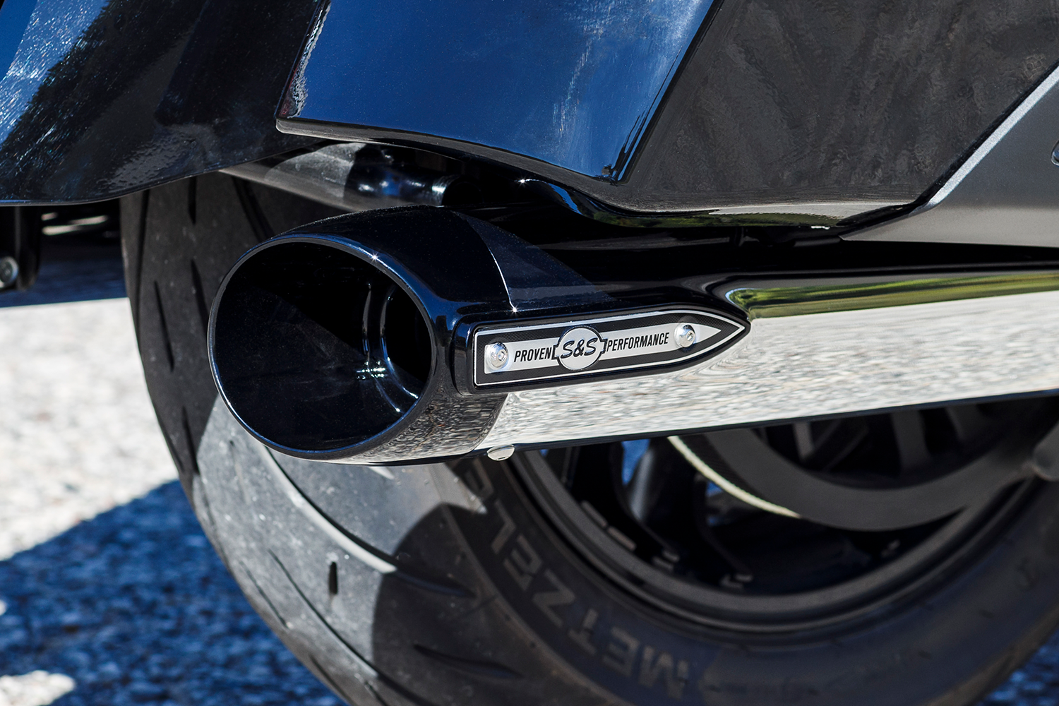 S&S Cycle 4" Broadhead Slip-On Mufflers