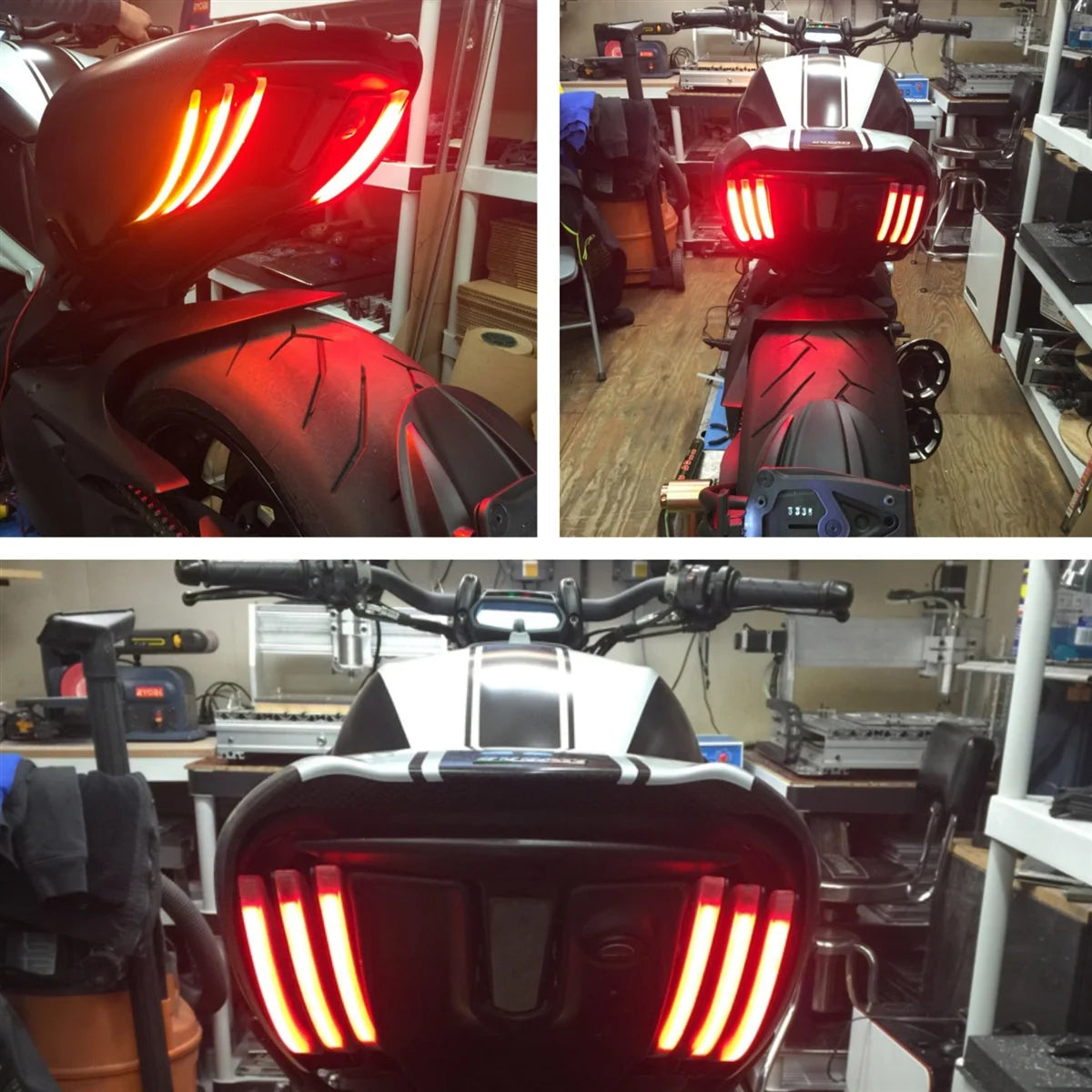 NRC Ducati Diavel Rear Turn Signals (2010 - 2019)