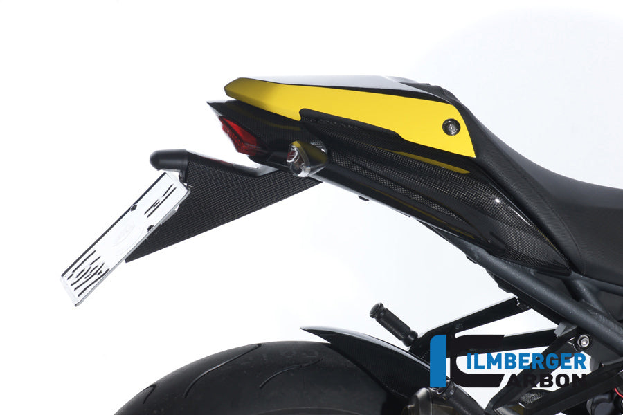 Ilmberger Carbon License Plate Holder (Incl. Taillight Cover With Indicator Mount) Carbon Triumph Speed Triple 1050