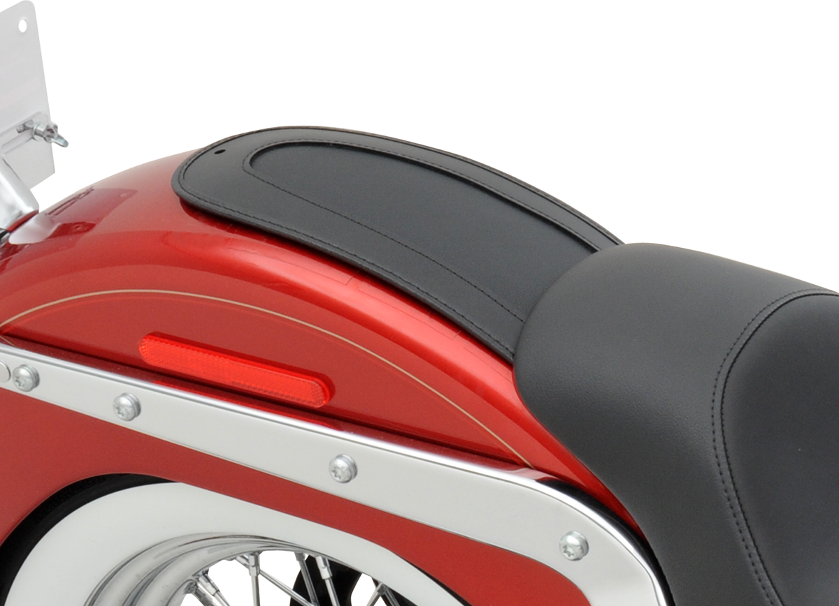 Drag Specialties Seats Fender Skin - Smooth Automotive-Grade Vinyl Center - 13-1/4"
