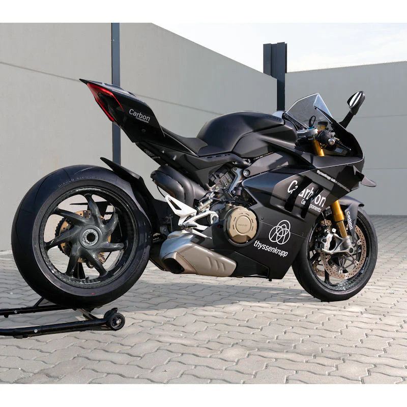 Thyssenkrupp Braided Carbon Fiber Wheel Set For Panigale V2
