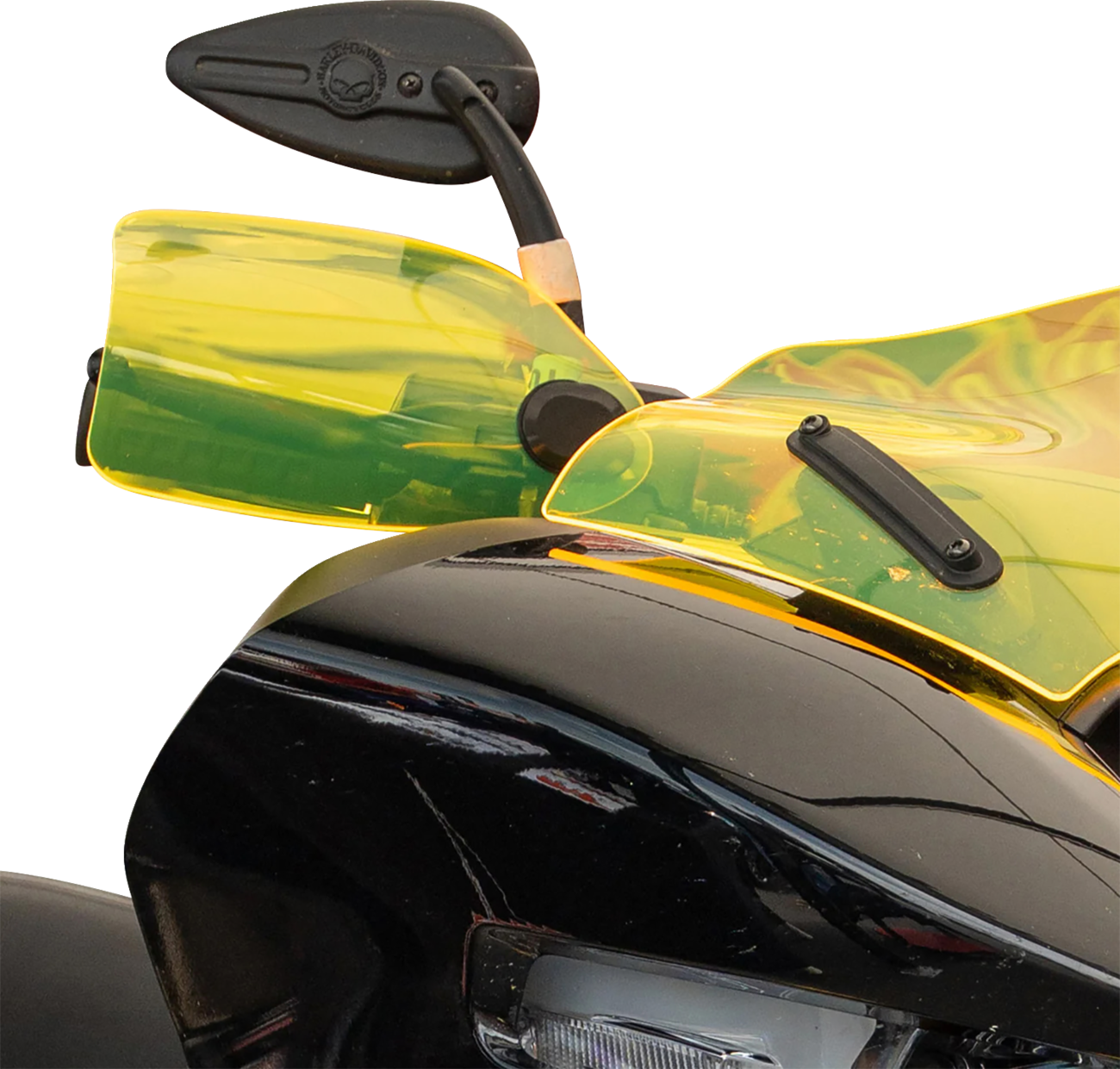 Klock Werks Flare® Handguards - '23-'25 Harley-Davidson - Yellow Ice