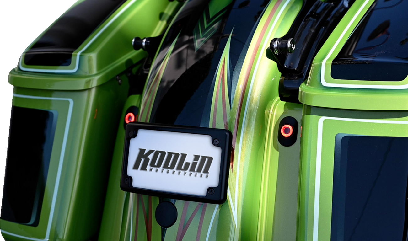 Kodlin USA Curved License Plate Kit