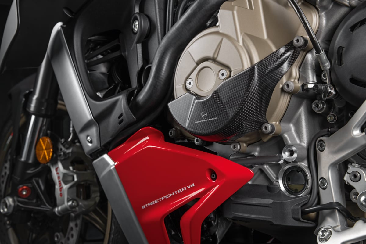 Ducati Performance Carbon Protection For Generator Cover