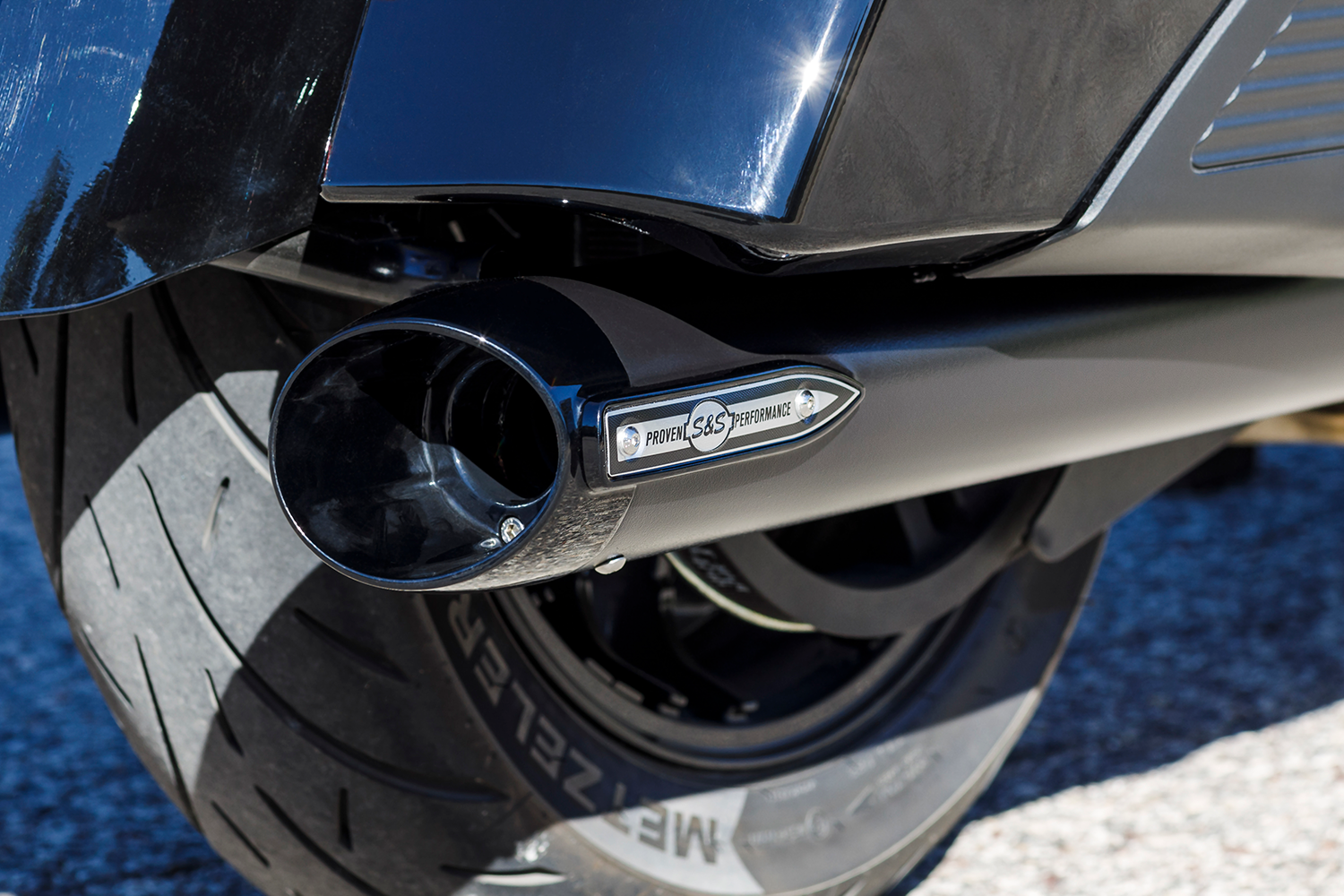 S&S Cycle 4" Broadhead Slip-On Mufflers