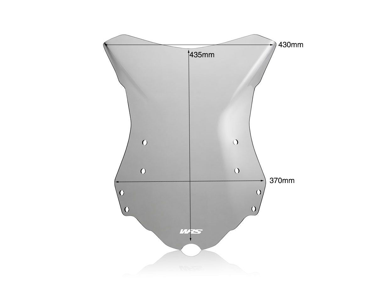 WRS Intermedio Windscreen Benelli TRK 502 / X 2017-2026