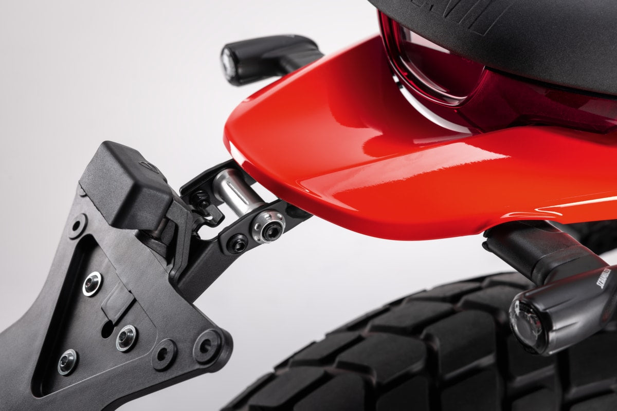 Ducati Performance Rear Plastic Fibre Mudguard