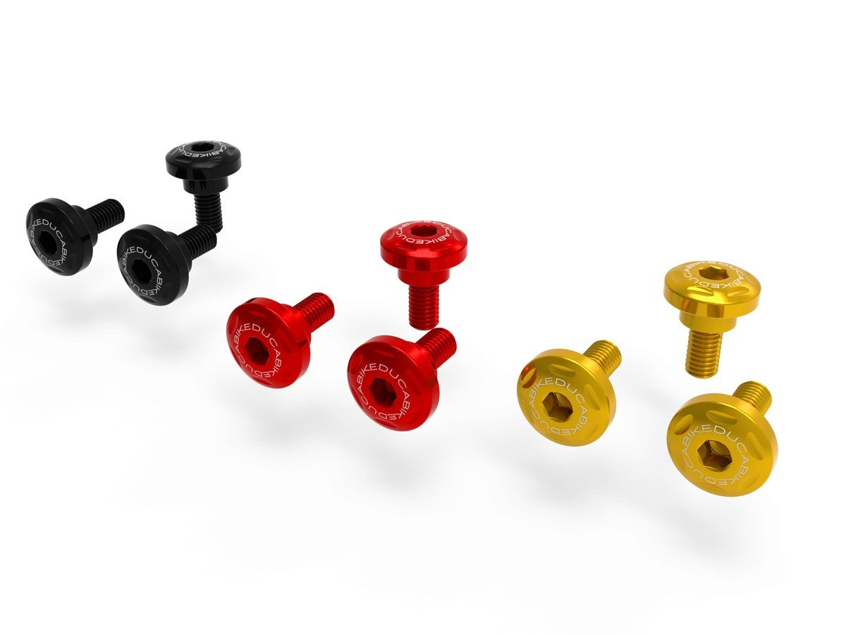 Ducabike DBK KVT08 Rear Fender Screw Kit - RED