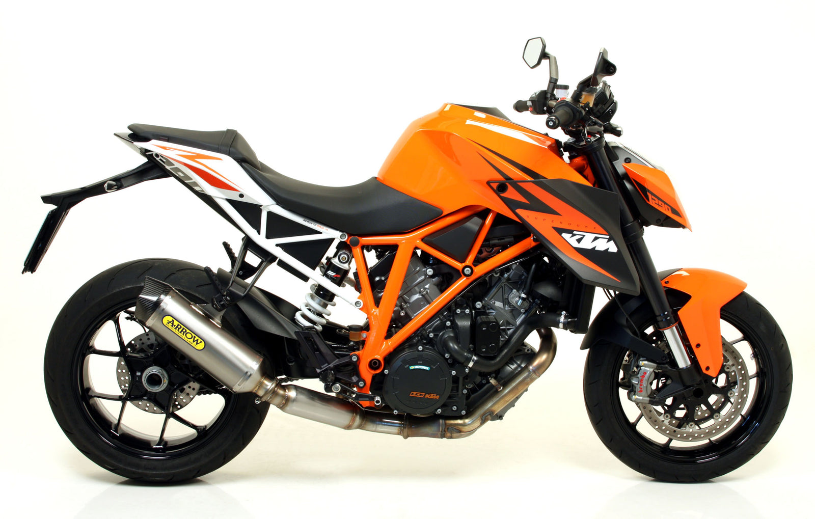 Race-Tech Titanium Slip On With Carbon End Cap