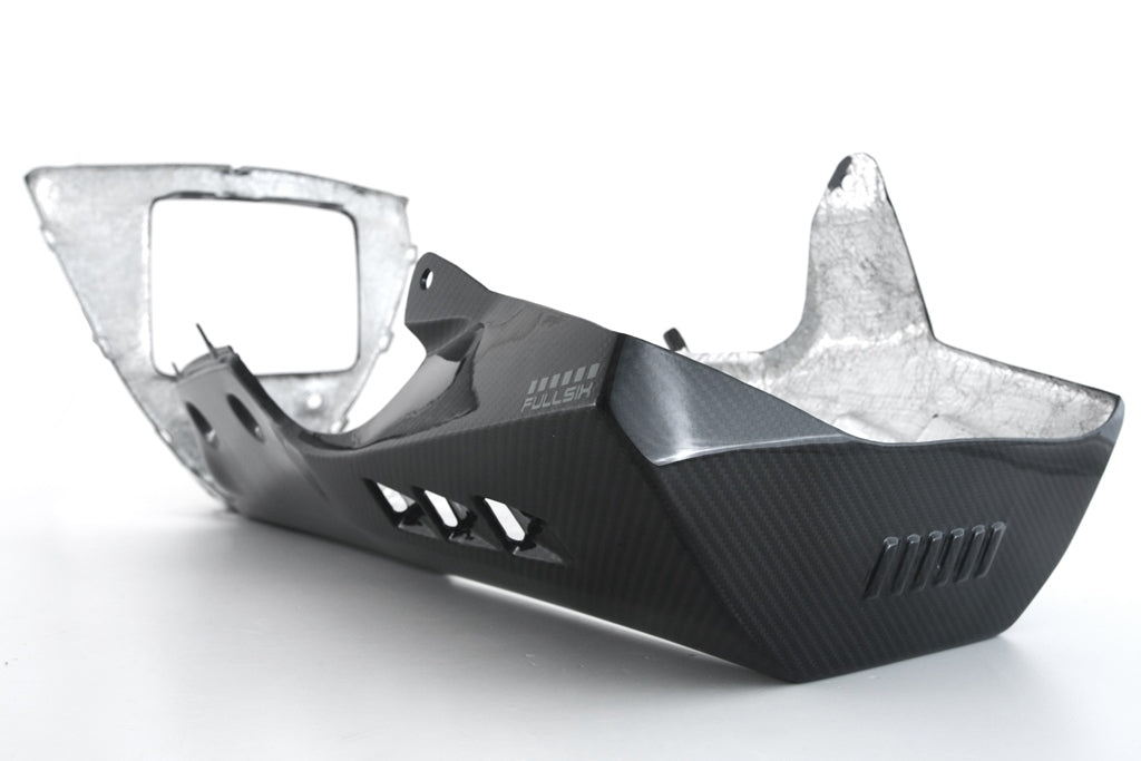 Fullsix Carbon Belly Pan - With OEM Exhaust Or Slip-On
