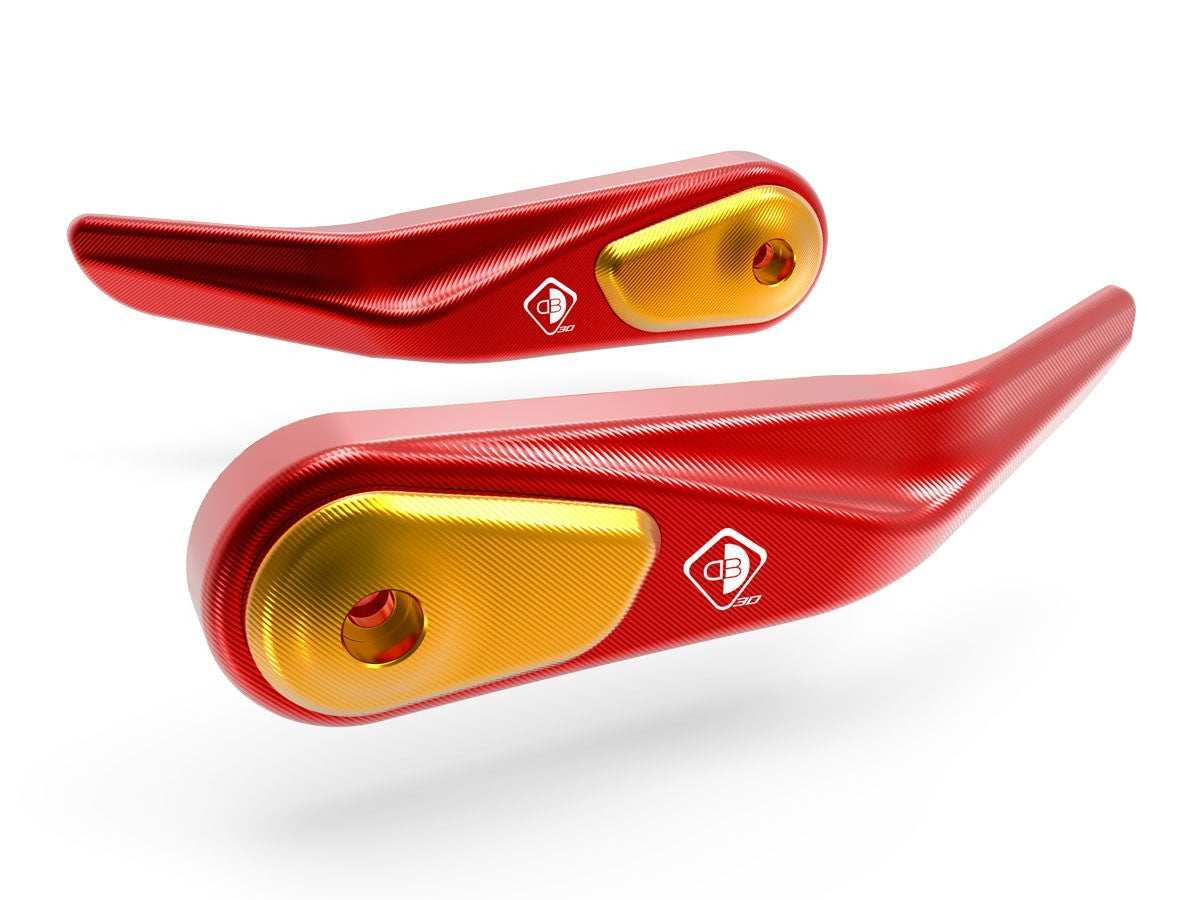 Ducabike DBK SPM02 MTS / HM Handguards Protection - RED-GOLD