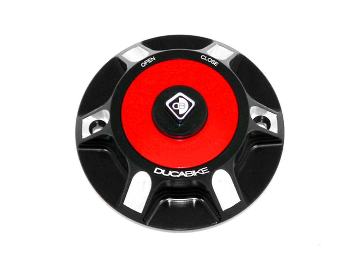 Ducabike DBK Tsb05 Fuel Tank Cap - BLACK-RED