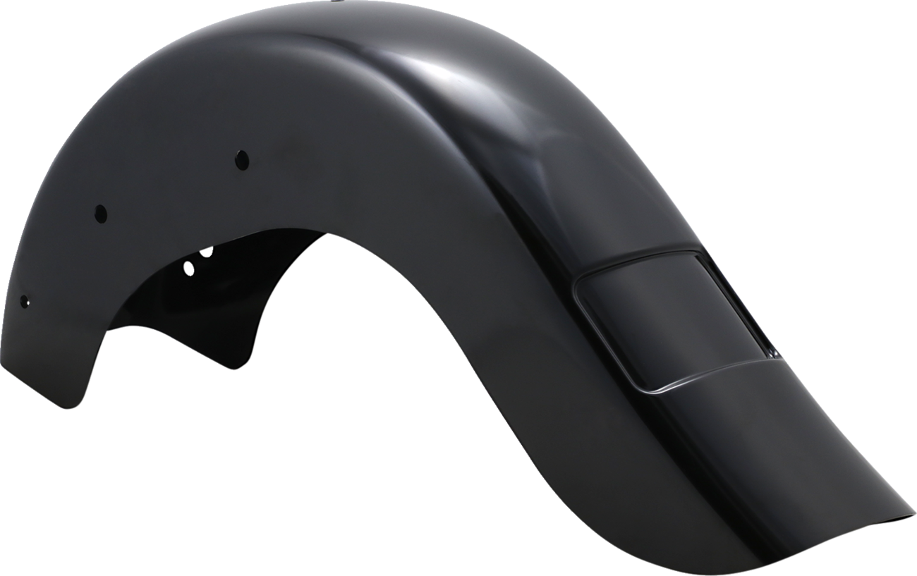 Klock Werks Benchmark Rear Fender - Frenched - HD Softail '18-'25