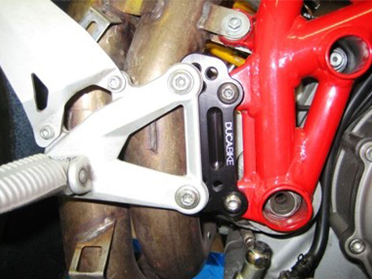 Ducabike DBK PAP01D Adjustable Rear Sets Supports 848 / 1098 / 1198
