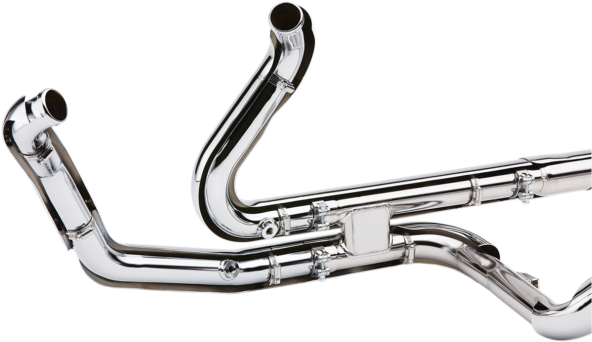 Cobra Powerport Headpipes - Chrome - '10-'16 Bagger
