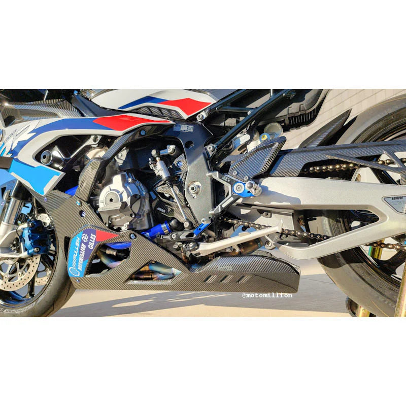 Fullsix Carbon Fiber Full Racing Belly Pan For BMW S1000RR M1000RR