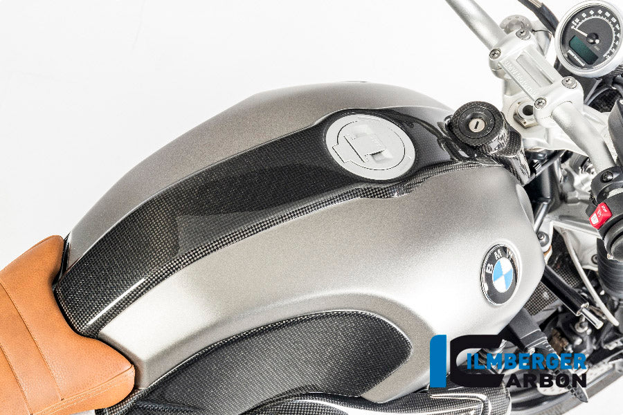 Ilmberger Carbon Fuel Tank Protektor - BMW R NINE T SCRAMBLER