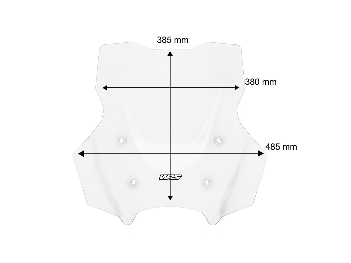 WRS Windscreen Touring Plus With Radar BMW R 1300 GS Adventure 2024-2026