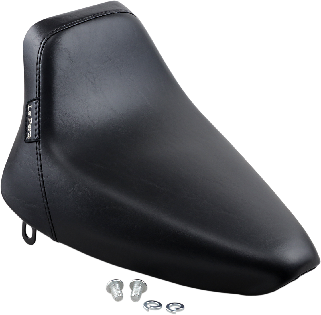 Le Pera Bare Bones Solo Seat - Smooth - Black - FL/FX '84-'99