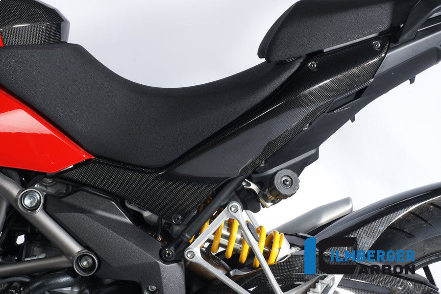 Ilmberger Carbon Side Cover Under Seat Left - Gloss