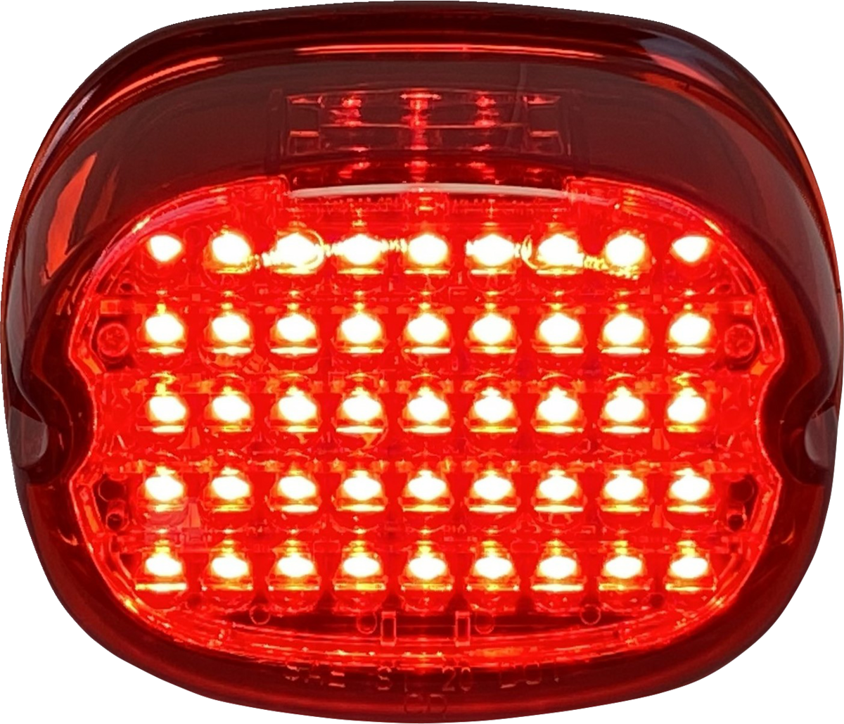 Custom Dynamics Taillight - No Window - Red