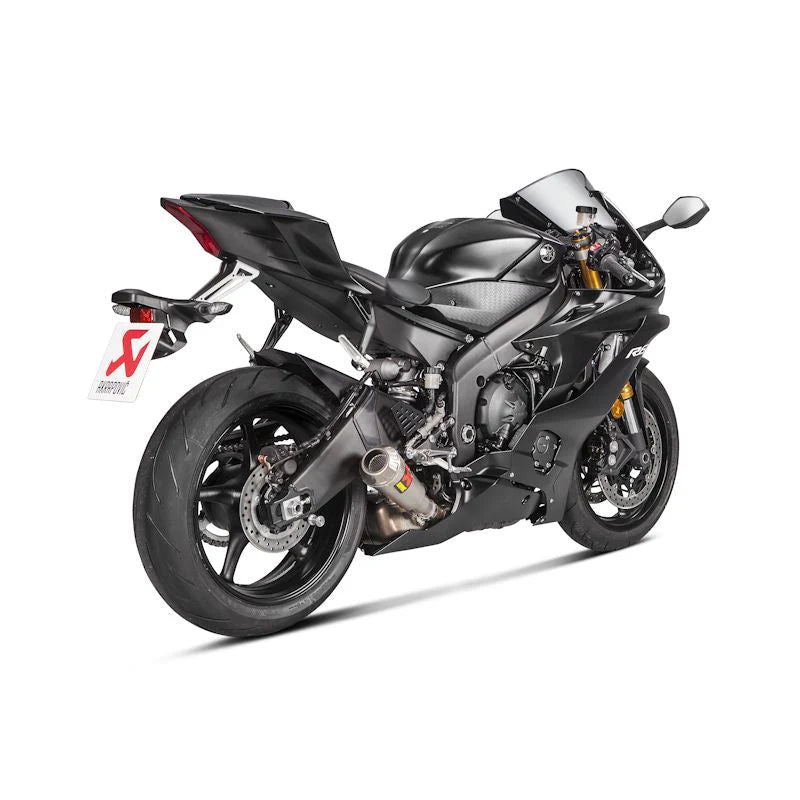 Akrapovic GP Titanium Slip On Exhaust For Yamaha R6 2006 To 2020