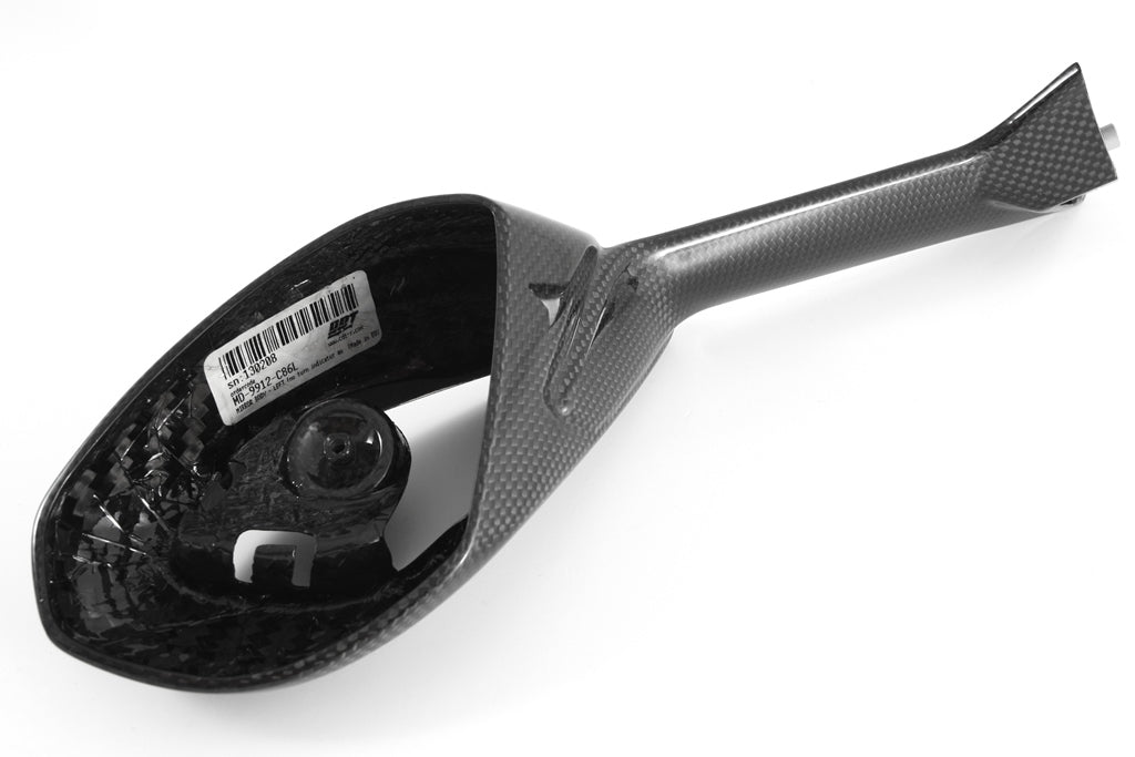 Fullsix Carbon MIRROR BODY - LEFT (No Turn Indicator And Mirror Glass Included)