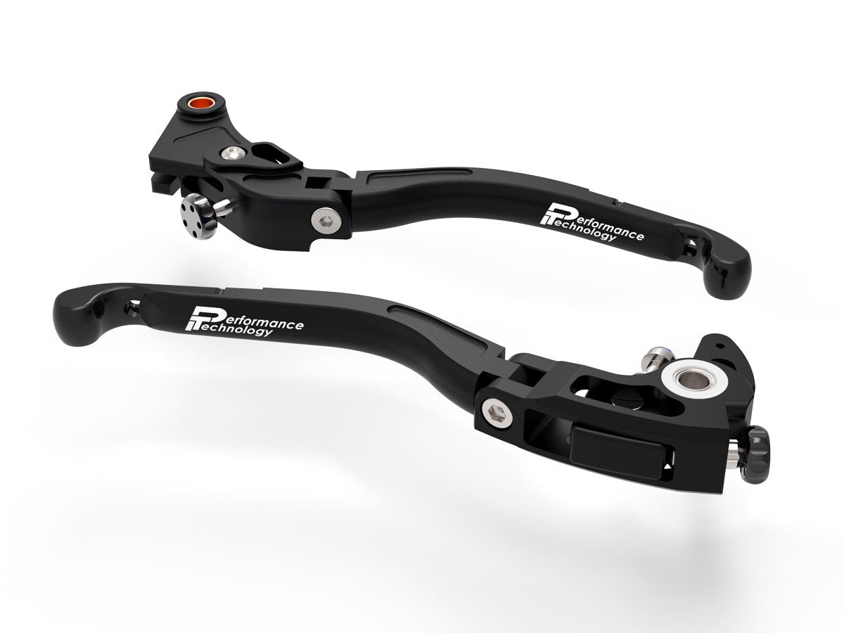 Ducabike DBK L20 Evo BMW Brake + Clutch Adjustable Levers - BLACK-BLACK