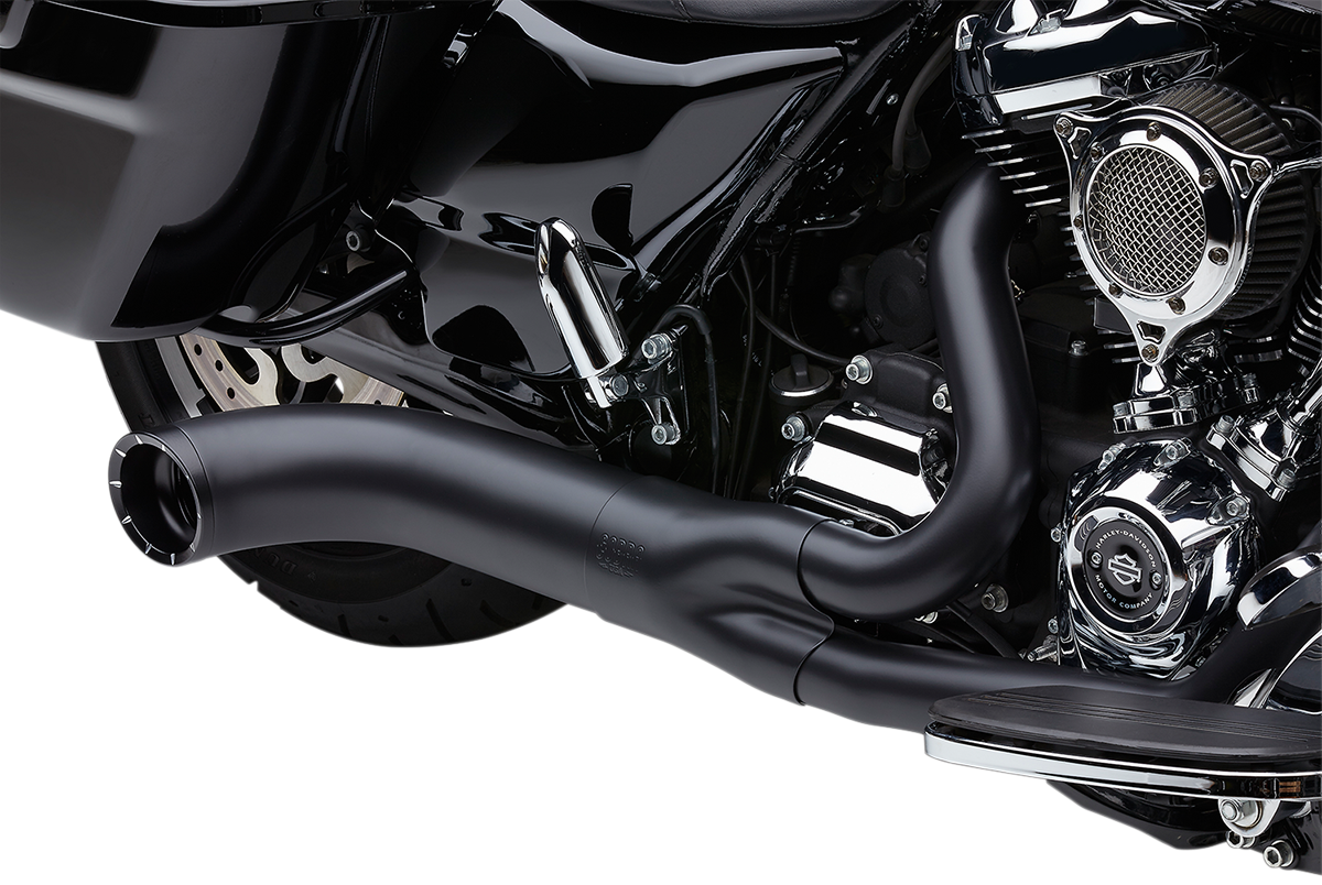 Cobra Turn Out 2-Into-1 Exhaust System - Black