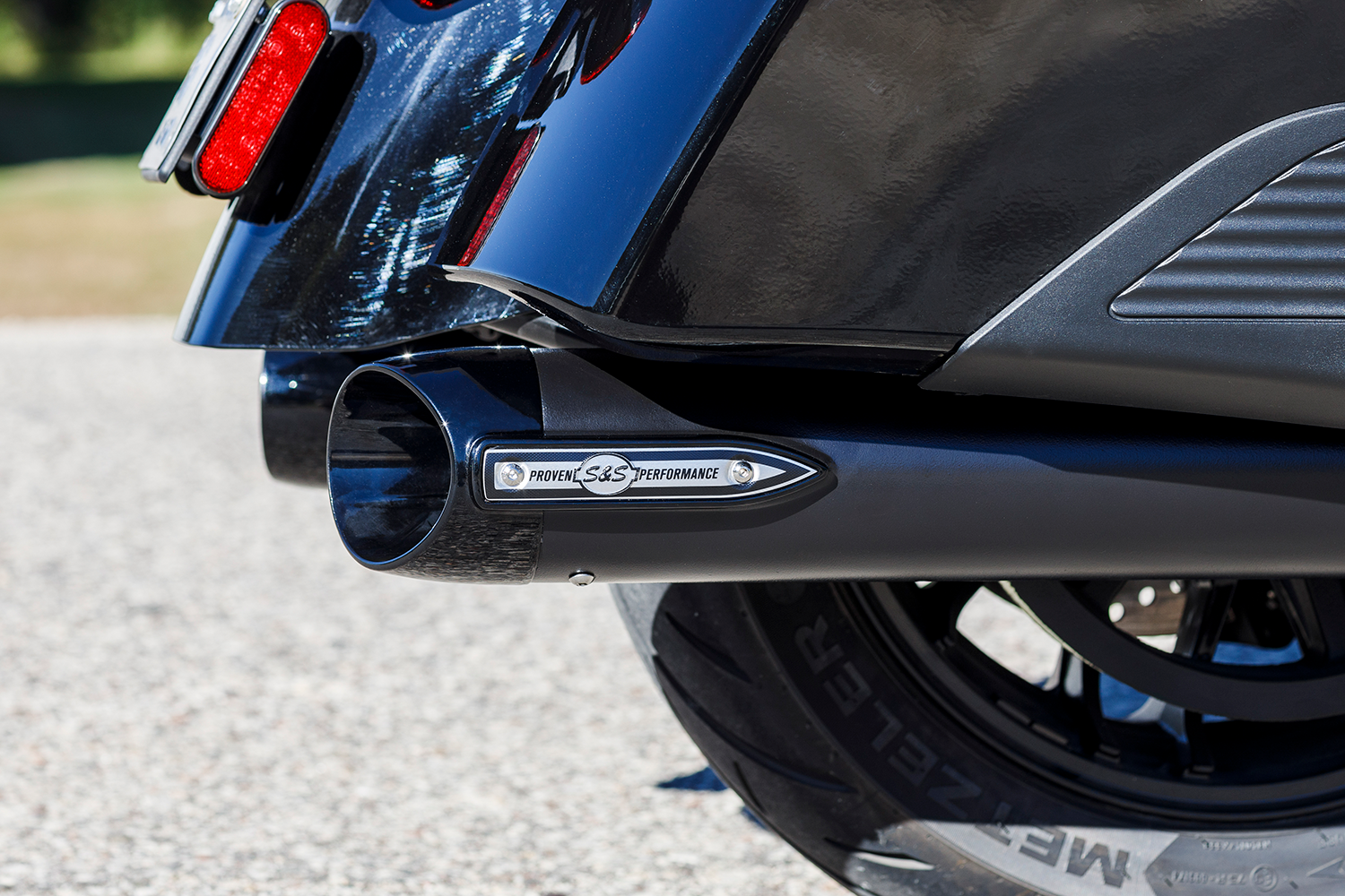 S&S Cycle 4" Broadhead Slip-On Mufflers